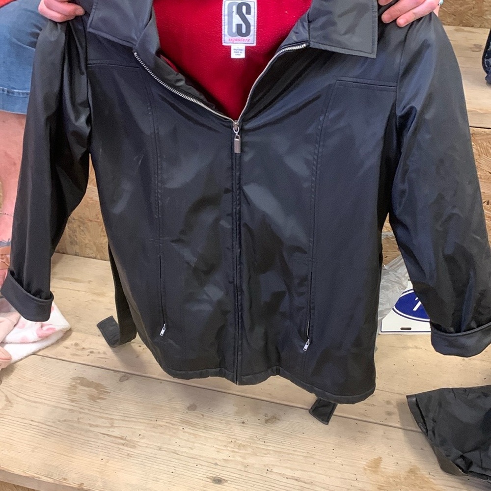 Black Zip-Up Jacket